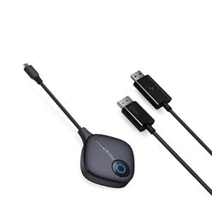 ezcast twinx package | wireless hdmi / usb-c transmitter and receiver kit, support dp alt mode.