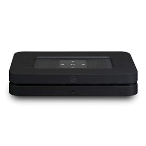 bluesound node 2i wireless multi-room hi-res music streaming player – black – compatible with alexa and siri