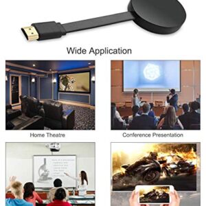 Doofany Wifi Display Dongle, Wireless HDMI Adapter Compatible with Android/iPhone/iPad/Pixel/Nexus/Mac/Windows to Stream Video Picture Files to TV Projector