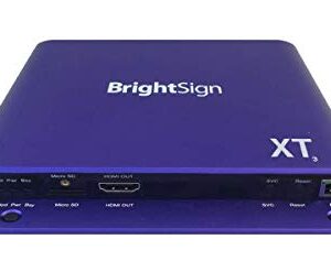 BrightSign XT243 | 4K Dual Video Decode Standard I/O Player