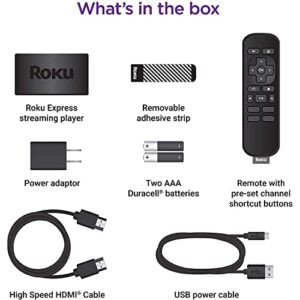 Roku 3930S2X Express+ HD Streaming Media Player - (Renewed), CRTROKU3931XB