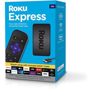 Roku 3930S2X Express+ HD Streaming Media Player - (Renewed), CRTROKU3931XB