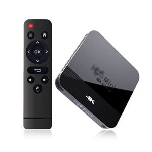 krgems tv box,streaming player,2gb ram 16gb rom,with digital display,built-in 2.4/5.0ghz dual-band wifi,support h.265,4k,3d,hdmi 2.0,bt 4.0