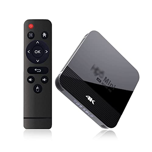 KRGEMS TV Box,Streaming Player,2GB RAM 16GB ROM,with Digital Display,Built-in 2.4/5.0GHz Dual-Band WiFi,Support h.265,4K,3D,HDMI 2.0,BT 4.0