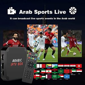 GEOPLE 2023 New Arabic IPTV Arab Box. Quad Core ARM Cortex A53 4k Video Supported