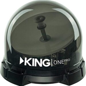 KING KOP4800 One Pro Premium Satellite TV Antenna - Works with Dish, DIRECTV, or Bell (Canada)