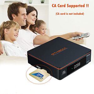 GT MEDIA V9 Prime Digital Satellite Receiver H.265 FTA Free to Air DVB-S/S2/S2X 10bit HEVC Built-in 2.4G WiFi Support CA Card, Biss Auto Roll.