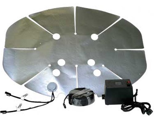 Directv Satellite Dish Heater for a Slimline Dish with power and cable