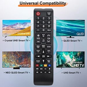 (Pack of 2) Universal for Samsung TV Remotes, Replacement for Samsung Smart TVs - LED LCD HDTV QLED SUHD UHD 4K 3D TV