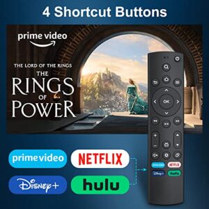 Replacement Remote for All Insignia Fire TVs/Toshiba Fire TVs/AMZ Omni Fire TV/AMZ 4-Series Fire TVs