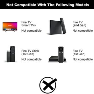 Replacement New Voice Remote (3rd GEN) Compatible Fire TV Stick (2nd Gen, 3rd Gen, Lite, 4K) Fire TV Cube (1st Gen and Later) and Fire TV (3rd Gen)