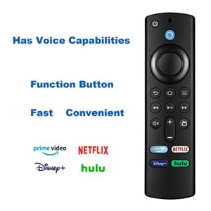 Replacement New Voice Remote (3rd GEN) Compatible Fire TV Stick (2nd Gen, 3rd Gen, Lite, 4K) Fire TV Cube (1st Gen and Later) and Fire TV (3rd Gen)