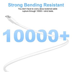 Apple USB C to USB C Charging Cable 10ft 60W 2Pack, Fast Long Charger Cord for MacBook Pro/2019/2018/2017/2016/IPad Air 4/5, iPad Mini 6,iPad Pro 12.9/11 USB Type C