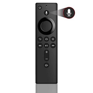 l5b83h replacement voice remote control (2nd gen) fit for amazon 2nd gen fire tv stick, 2nd gen fire tv cube, 1st gen fire tv cube, fire tv stick 4k, fire tv stick lite, 3rd gen amazon fire tv