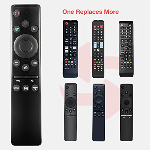 Universal Remote-Control for Samsung Smart-TV, Remote-Replacement of HDTV 4K UHD Curved QLED and More TVs, with Netflix Prime-Video Buttons