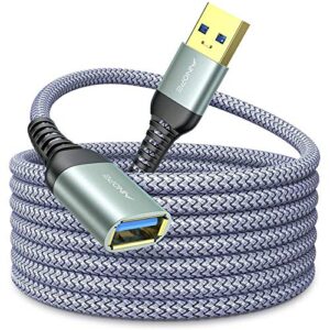 ainope usb 3.0 extension cable 10ft type a male to female usb extension cord high data transfer compatible with webcam,gamepad, usb keyboard, flash drive, hard drive, printer