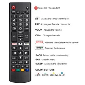 Universal Remote Control for LG Smart TV Remote Control All Models LCD LED 3D HDTV Smart TVs AKB75095307 AKB75375604 AKB74915305