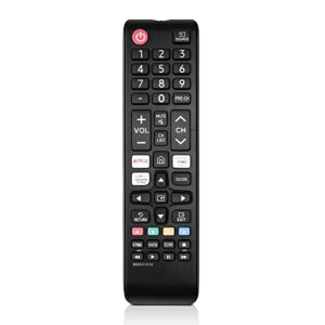 universal for samsung smart tv remote control replacement for all samsung tv series remote with quick function buttons for netflix, prime video and samsung tv plus