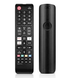 Universal for Samsung Smart TV Remote Control Replacement for All Samsung TV Series Remote with Quick Function Buttons for Netflix, Prime Video and Samsung TV Plus