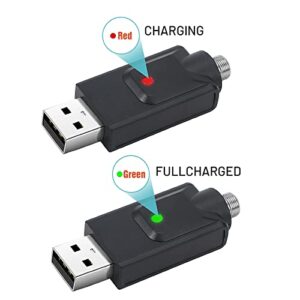 Niveaya Smart USB Thread Charger Cable, USB Thread Cable, USB Charger Thread Portable USB with Intelligent Overcharge Protection LED Indicator - 3 PCS