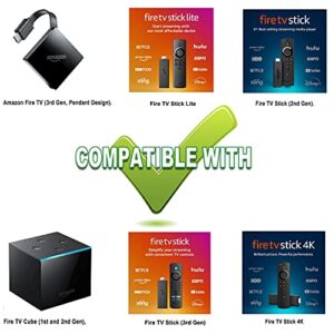 Replacement Voice Remote Control (2nd GEN) L5B83H with Power and Volume Control fit for Amazon 2nd Gen Fire TV Cube and Fire TV Stick,1st Gen Fire TV Cube, Fire TV Stick 4K, and 3rd Gen Amazon Fire TV