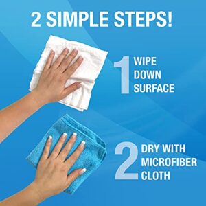 MiracleWipes for Electronics Cleaning - Screen Wipes Designed for TV, Phones, Monitors and More - Includes Microfiber Towel - (30 Count)