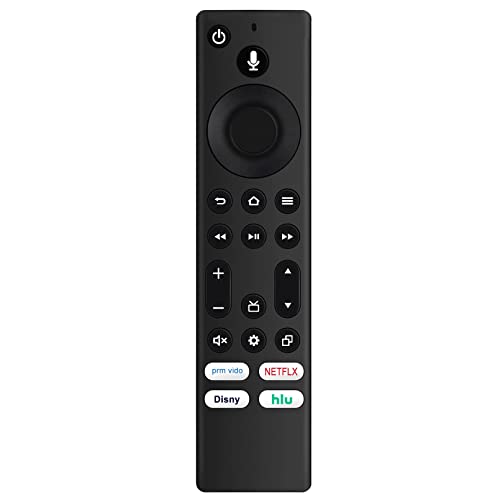 NS-RCFNA-21 Replace Voice Remote Control fit for Insignia Fire TV NS-50F301NA22 NS-40D510NA21 NS-39DF310NA21 NS-32D510NA19 NS-42F201NA22 NS-24DF310NA21 NS-70DF710NA21 NS-43DF710NA21