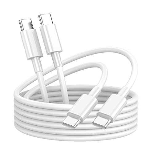 Apple USB C to USB C Cable Ipad Charger Fast Charging 6 ft Long USB-C to USBC Power Cord for MacBook Pro Air/2020/2019/2018/2017/2016/IPad Air 4/5/iPad Pro 12.9/11 Type c 2Pack 6ft