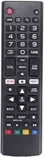 Universal Remote Control Replacement for LG Smart TVs All Models: AKB75095307 AKB74915305 AKB75375604 and More