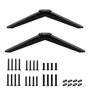tv legs for tcl roku tv stand legs, for tcl tv replacement legs 32 40 43 49 50 55 inch with tv screws – 32s321 40s325 43s303 50s425 55s525