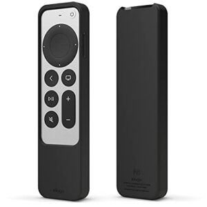 elago r2 slim case compatible with 2022 apple tv 4k hd siri remote 3rd generation, compatible with 2021 apple tv siri remote 2nd – slim, light, scratch-free, full access to all functions [black]