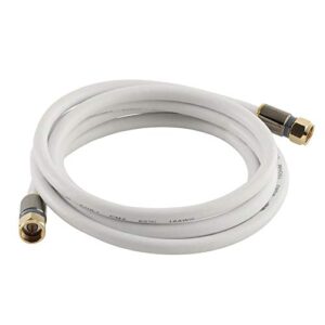 Commercial Electric 6 ft. RG-6 Coaxial Cable - White