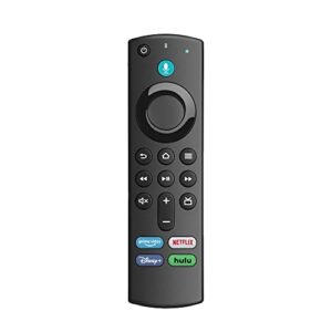 voice remote (3rd gen) compatible with fire tv stick 4k, fire tv stick (2nd & 3rd gen), fire tv cube (1st & 2nd gen), fire tv (3rd gen), fire tv stick lite, 2021 release