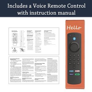 Voice Remote (3rd Gen) Compatible with Fire TV Stick 4K, Fire TV Stick (2nd & 3rd Gen), Fire TV Cube (1st & 2nd Gen), Fire TV (3rd Gen), Fire TV Stick Lite, 2021 Release