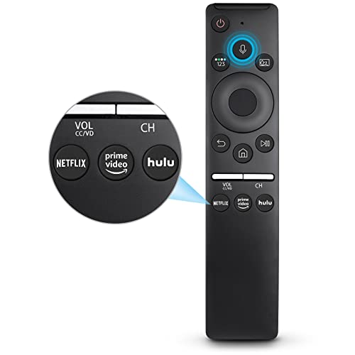 BN59-01312A Smart TV Voice Remote,for Samsung-TV-Remote,Compatible for All Samsung with Voice Function Smart Curved Frame QLED LED LCD 8K 4K TVs