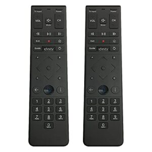 (2 pack) xfinity comcast xr15 voice control remote for x1 xi6 xi5 xg2 (backlight)