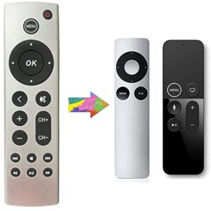 New Universal Replacement Remote Fit for Apple TV 4K/Apple TV Gen 1 2 3 4/ Apple TV HD A2169 A1842 A1625 A1427 A1469 A1378 A1218 Without Voice Command/Plastic