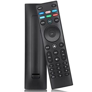 omaic xrt140 universal remote control for all vizio led lcd hd 4k uhd hdr smart tvs