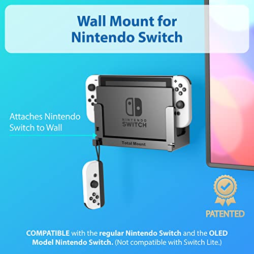 TotalMount for Nintendo Switch (Mounts Nintendo Switch on wall near TV)