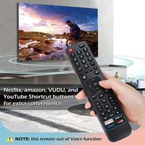 Marvour for Hisense-TV-Remote Compatible with All Hisense 4K LED HD UHD Smart TVs