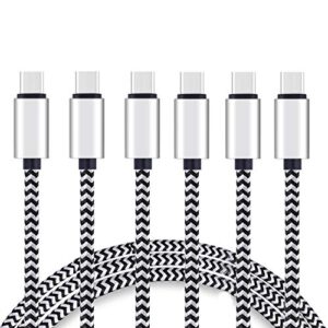 ailun usb c to usb c cable 10ft 3pack high durability 60w 3a usb type c devices charging for galaxy s22,s22+,s22ultra,s21,s20, s20+ s20ultra s10 huawei matebook macbook ipad pro 2018 and more