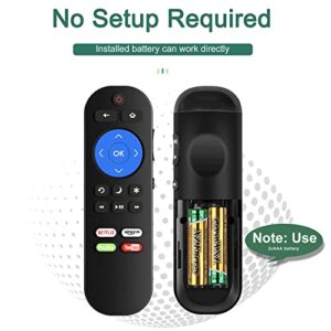 Replacement Remote for Roku TV Remote, Universal for Hisense/Onn/TCL/Element/Haier/Sharp/Hitachi/LG/Sanyo/JVC/Magnavox/RCA/Philips/Westinghouse Roku Built-in Smart TV