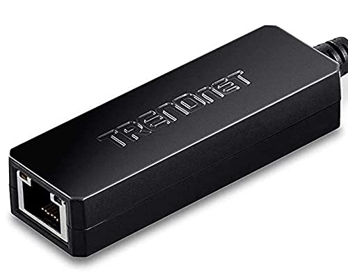 TRENDnet USB 2.0 to 10/100 Fast Ethernet LAN Wired Network Adapter for MacBook, TU2-ET100, ChromeBook, Windows 8.1 and Earlier, Linux, and Specific Android Tablets, ASIX AX88772A Chipset