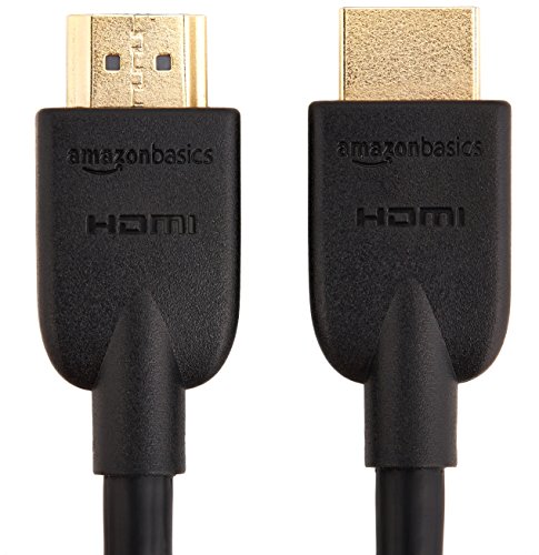Amazon Basics CL3 Rated High Speed 4K HDMI Cable (18Gbps, 4K/60Hz) - 10 Feet, Black