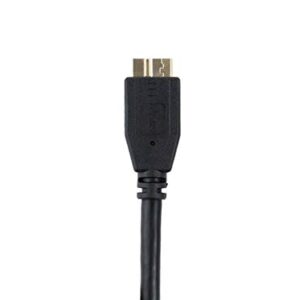 Monoprice Select Series USB 3.0 A to Micro B Cable, 1.5' (113752) Black