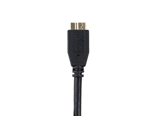 Monoprice Select Series USB 3.0 A to Micro B Cable, 1.5' (113752) Black