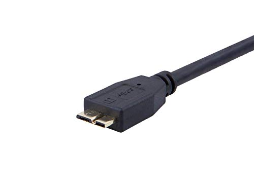 Monoprice Select Series USB 3.0 A to Micro B Cable, 1.5' (113752) Black