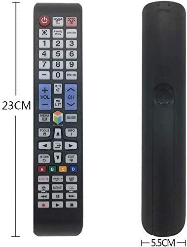Universal Remote Control for Samsung TV Remote Control fits for All Samsung LED HDTV Smart TV with Netflix Amazon Button and Samsung Backlit Remote - No Setup Needed