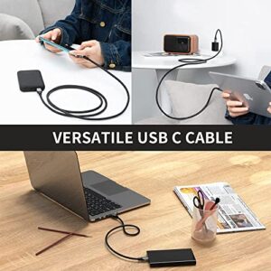 CableCreation USB C to USB A Cable 5FT, USB C to USB 3.1 USB 3.2 Gen2 10Gbps USB A to C Data Cable, Android Auto Cable 3A for USB C External SSD MacBook Pro iPad,Galaxy S23, etc,1.5m Gray