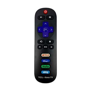 oem tcl roku rc280 tv remote for led hdtv with amazon netflix hbo sling key